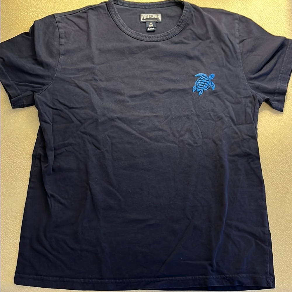 Vilebrequin Boys Navy Blue T-Shirt